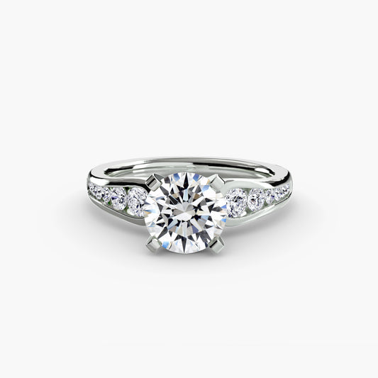 Ardentia Solitaire with Pavé