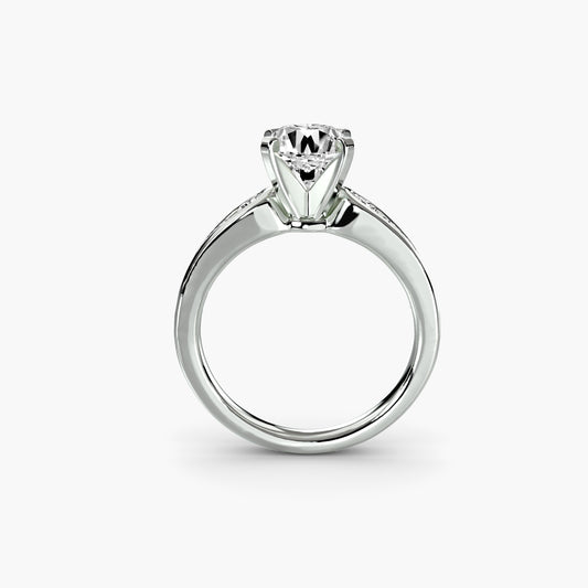 Ardentia Solitaire with Pavé