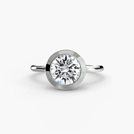 Fiora Bezel Set Solitaire